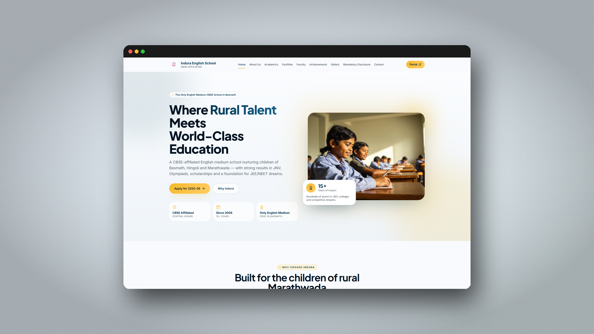 Indura English Highschool